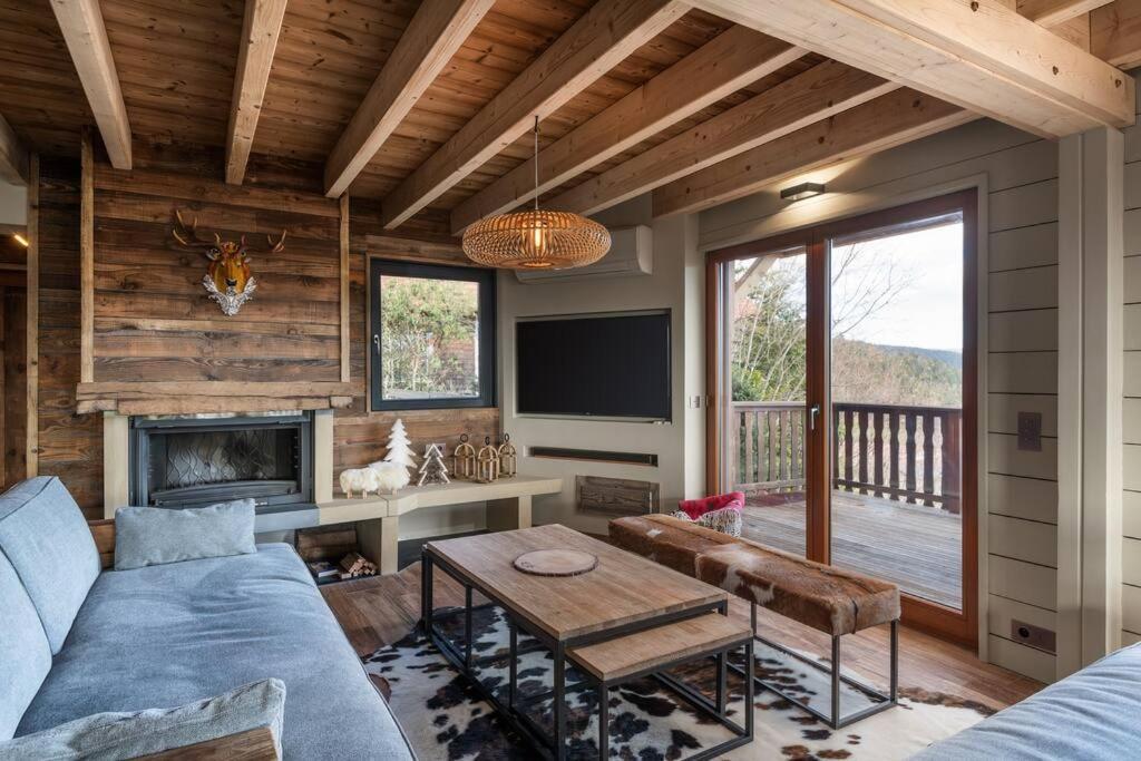 Luxueux Chalet Avec Vue Sur Les Pistes Et Le Hohneck Ле-Толі Екстер'єр фото